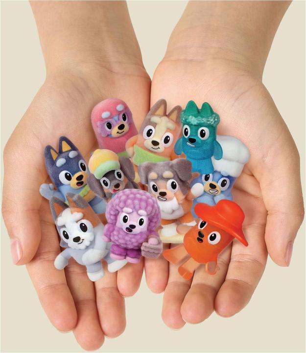 Actual product image Bluey Fuzzies – Mini Figures – 2 pack (90452)