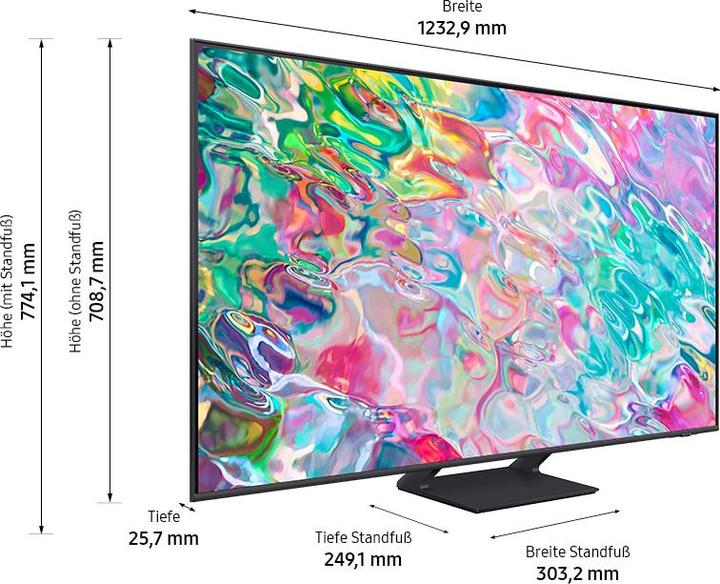 Produktbild Samsung QE55Q70B (55", Q70B, QLED, 4K, 2022, CH)