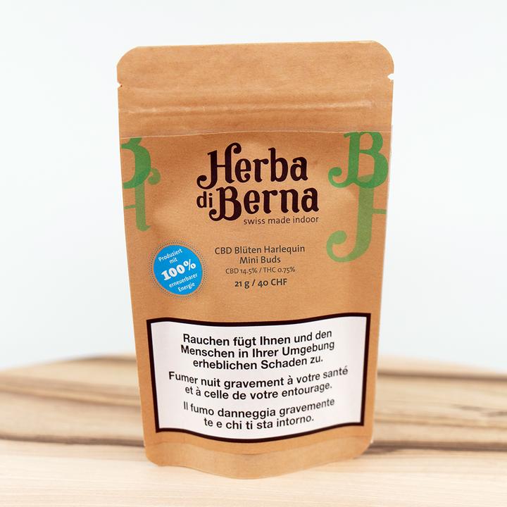 Actual product image Herba di Berna Harlequin Minibuds (21 g, Indoor)
