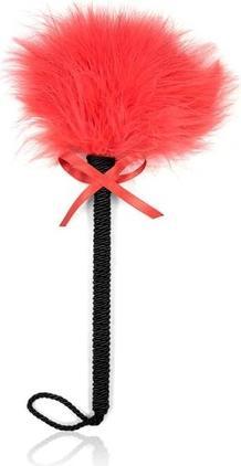 Actual product image Fetish Addict Dusting Brush with Bow 25cm Red (1 pcs.)