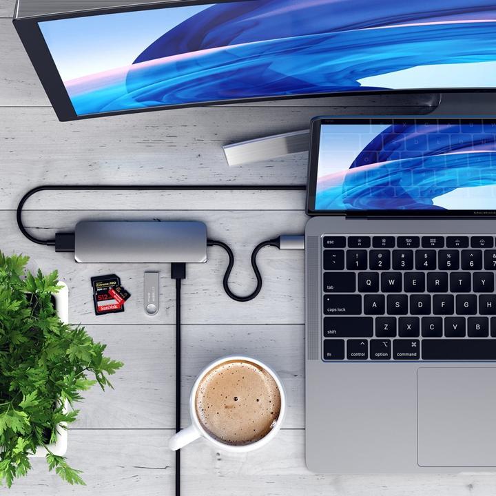 Immagine prodotto Satechi Al USB-C Multiport Pro Adapter (USB-C, 3 porte)