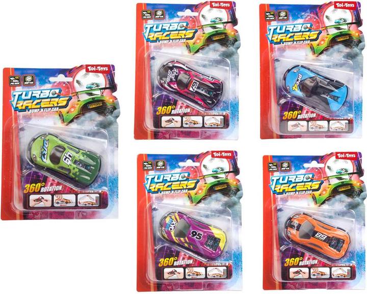 Produktbild Toi-Toys Turbo Racer Stunt Auto Bump N Flip