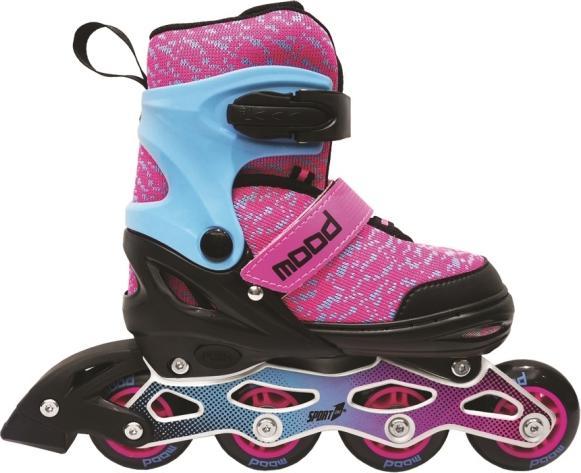 Actual product image Power Play Sport1 "MOOD" Pink Inline Skates Size 31-34 (31)