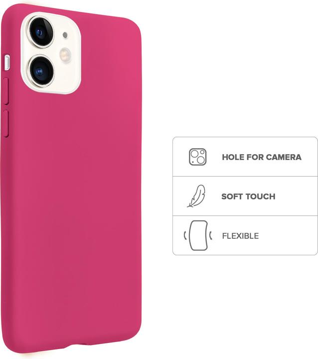 Immagine prodotto SBS Custodia Rainbow per iPhone 12/12 Pro color peonia (Apple iPhone 12 Pro)