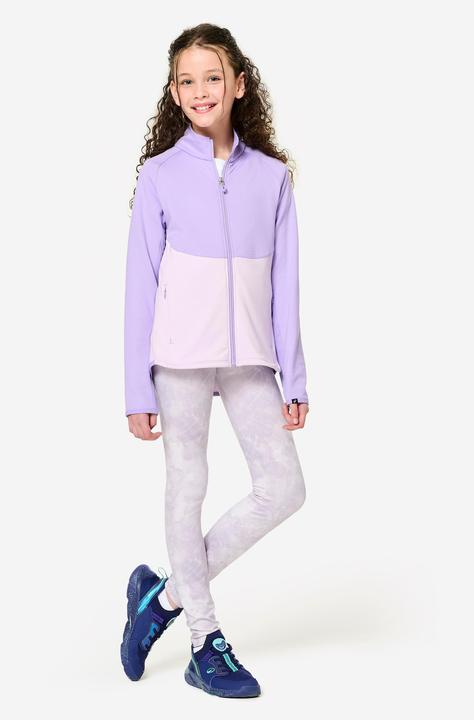 Immagine prodotto Decathlon Trainingsjacke Mädchen tailliert - helllila/dunkellila