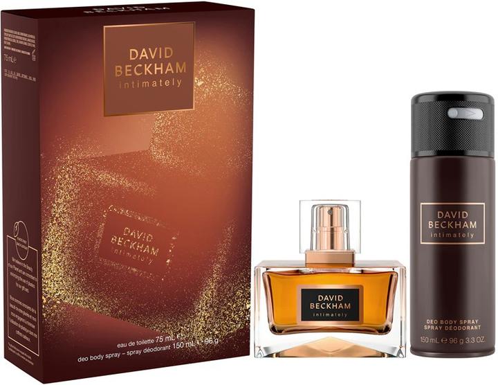 David Beckham Intimately Giftset for Him Including Eau De Toilette 75ml (Perfume set)