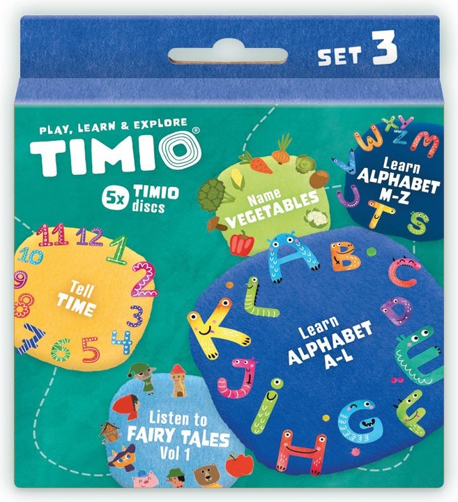 Produktbild Timio Audio Disc Set 3 (Deutsch, Französisch, Italienisch, Portugiesisch, Spanisch, Niederländisch, Multilingual)