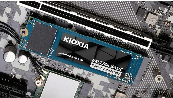Actual product image Kioxia EXCERIA BASIC NVMe 1TB M.2 2280 PCIe 4.0 LSF10Z001T8 (1000 GB, M.2, M.2 2280)