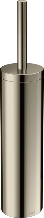 hansgrohe Porte-brosse WC Axor Uni Circular montage mural nickel poli