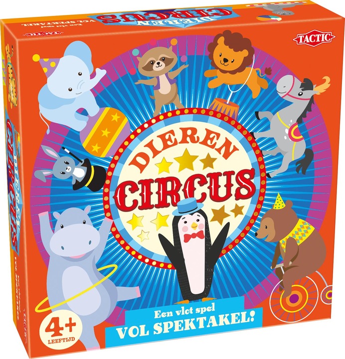 Produktbild Selecta Spielzeug Tierzirkus-Brettspiel (Niederländisch)