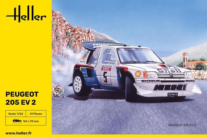 Actual product image Heller Peugeot 205 EV 2
