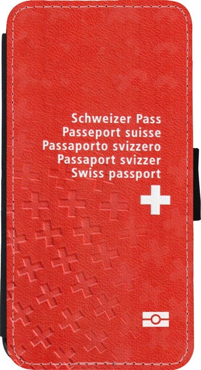 Actual product image PhoneLook Coque Wallet noir Swiss Passport (Apple iPhone 11 Pro Max)