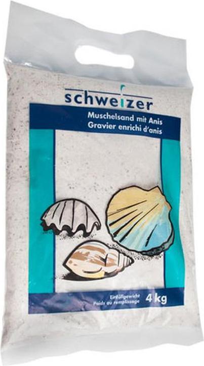 Produktbild Schweizer Muschelsand mit Anis (4 kg, Sand)