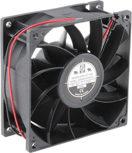 Produktbild RS PRO DC Axiallüfter 92mm 230m³/h 24Vdc (92 mm)