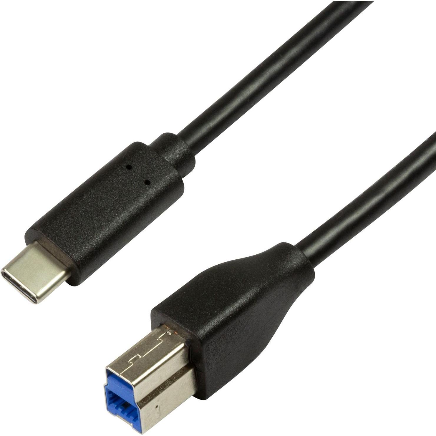LogiLink USB C – USB B (2 m, USB 3.0), USB Kabel