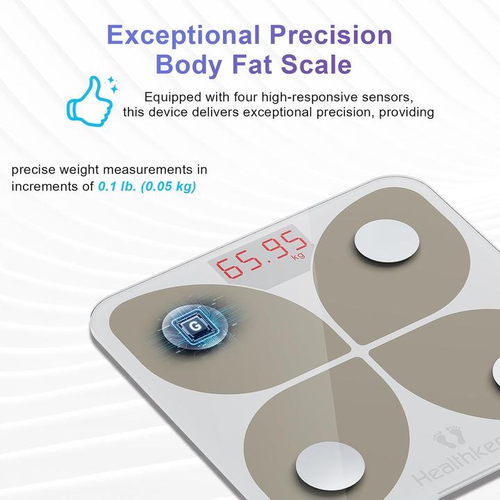 Image du produit Healthkeep Personenwaage mit Bluetooth (180 kg)
