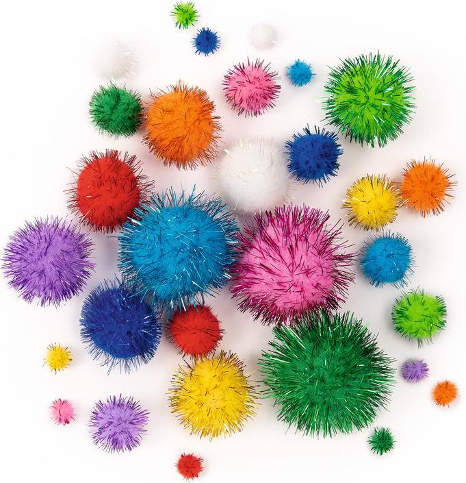 Actual product image Folia Wool pompoms