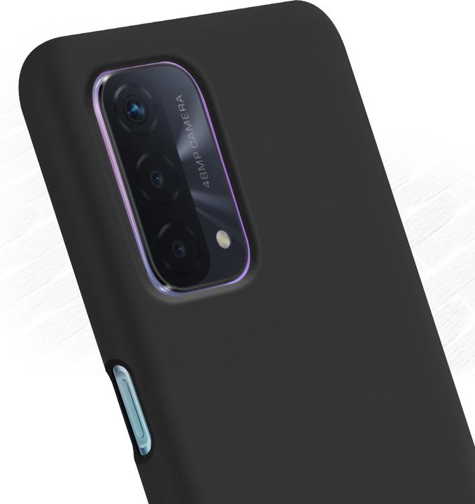 Produktbild OPPO Silikon-Hardcover black (Oppo A74 5G)