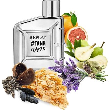 Actual product image Replay #Tank Plate (Eau de toilette, 100 ml)