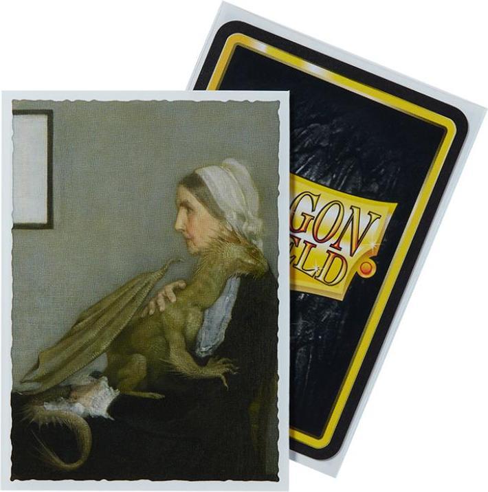 Actual product image Arcane Tinman ART12017 - Classic Art - 'Whistlers Mother' (100), Standard Size Sleeves