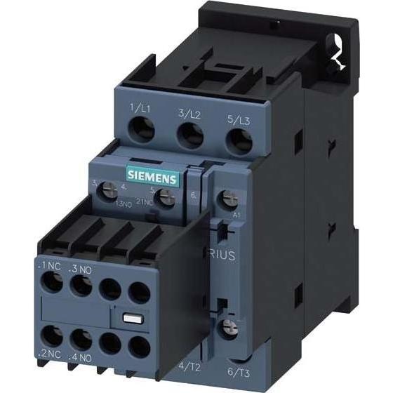 Siemens Leistungsschütz 7,5kW 3S 24VAC 17A 3RT2025-1AB04, Relais