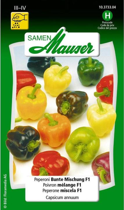 Samen Mauser Peperoni Bunte Mischung (Gemüsesamen)