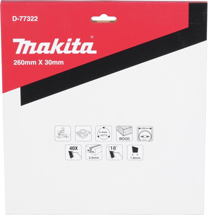 Immagine prodotto Makita D-77322