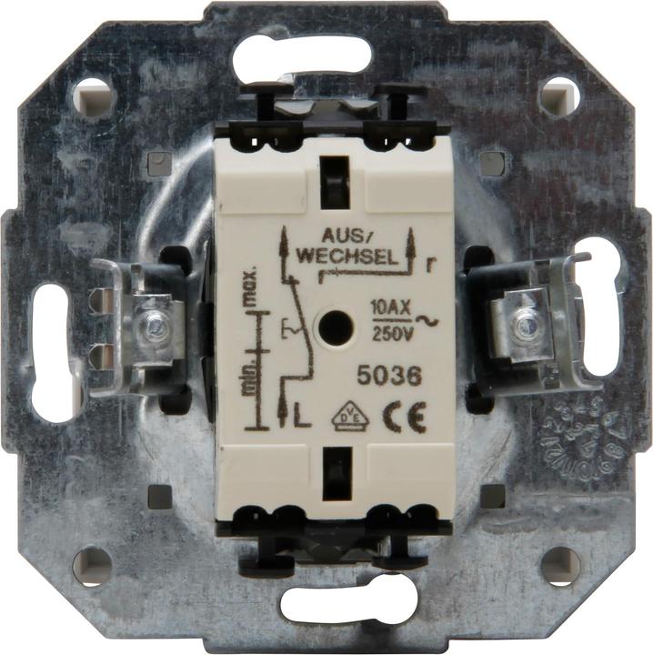 Produktbild Kopp Einsatz Ausschalter, Wechselschalter ATHENIS Reinweiss (RAL 9010) 587629085