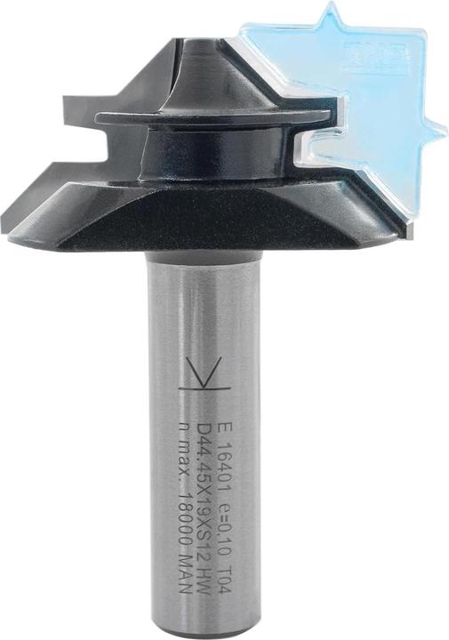 Produktbild ENT European Norm Tools ENT Gehrungsverleimfräser 90° Gehrungs Verleimfräser ø 44,45mm Schaft 12mm, HW