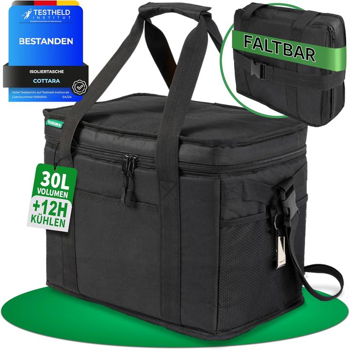 Cottara Auslaufsichere Kühltasche (30 l)
