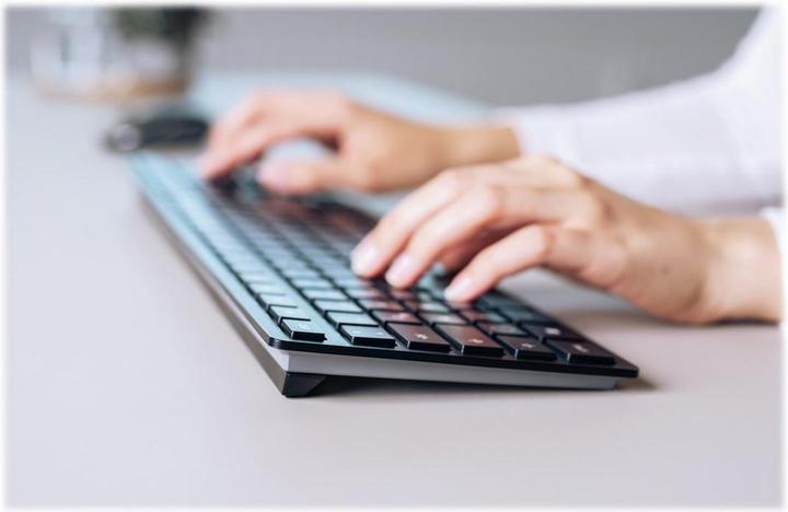 Actual product image CHERRY KW 9100 Slim (DE, Wireless)