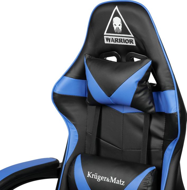 Produktbild Krüger&Matz Gaming chair Gaming chair Warrior GX-150 Gaming Chair, Black-blue