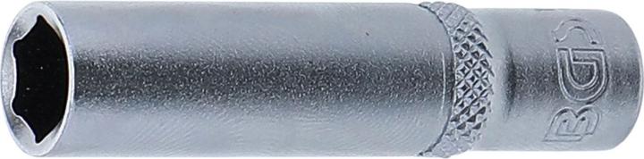 Actual product image BGS Socket, Hexagon, deep 6.3 mm (1/4") Drive 5/16" (5/16")