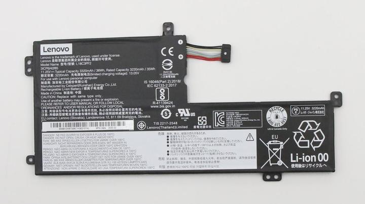 Produktbild Lenovo FRU L340 CP/A L18C3PF2 (3 Zellen, 3200 mAh)