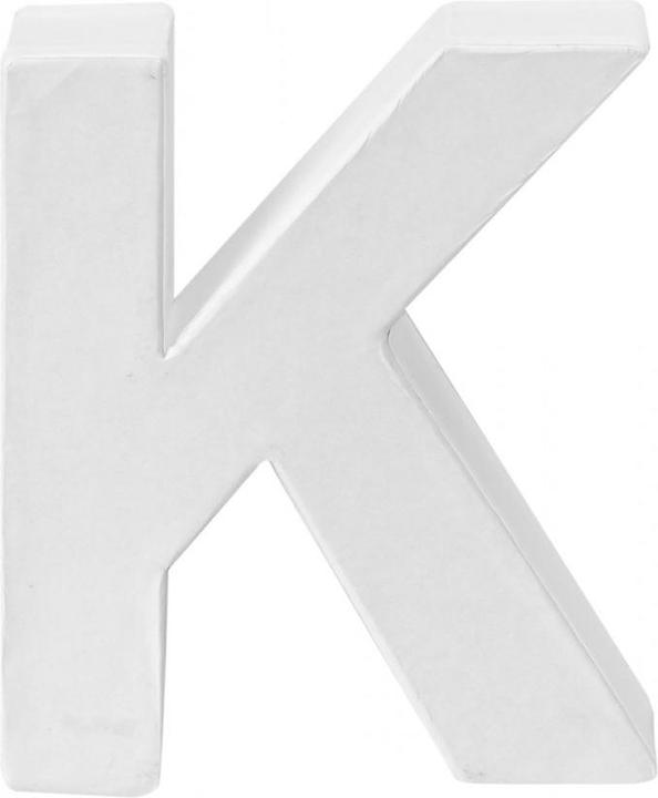 Image du produit Glorex Lettre K en carton 10x3,5cm