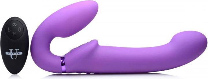 Productafbeelding XR Brands GPulse Vibrierender halterloser Strapon Lila