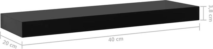 Immagine prodotto vidaXL Wandregal (40 x 20 x 3.80 cm)