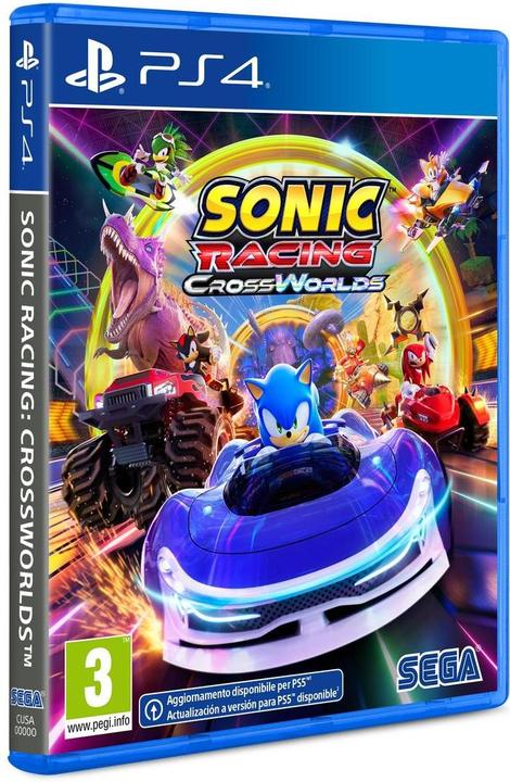 Produktbild Sega Sonic Racing: CrossWorlds (PS4, IT)
