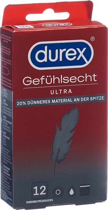 Durex Gefühlsecht Ultra (12 Stk.)