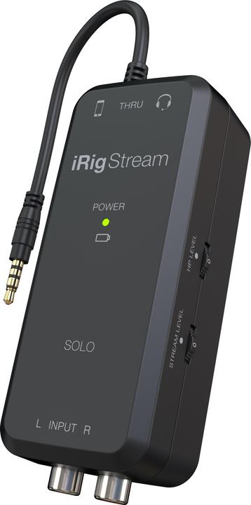 Image du produit IK Multimedia iRig Stream Solo (Jack 3.5mm)