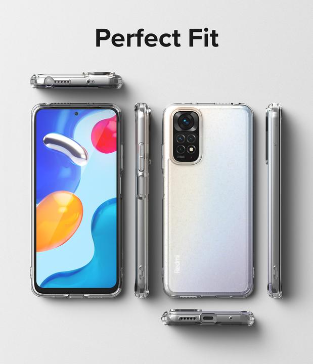 Produktbild Ringke Fusion Matte TPU Cap with Gel Frame for Xiaomi Redmi Note 11S (Xiaomi Redmi Note 11S)