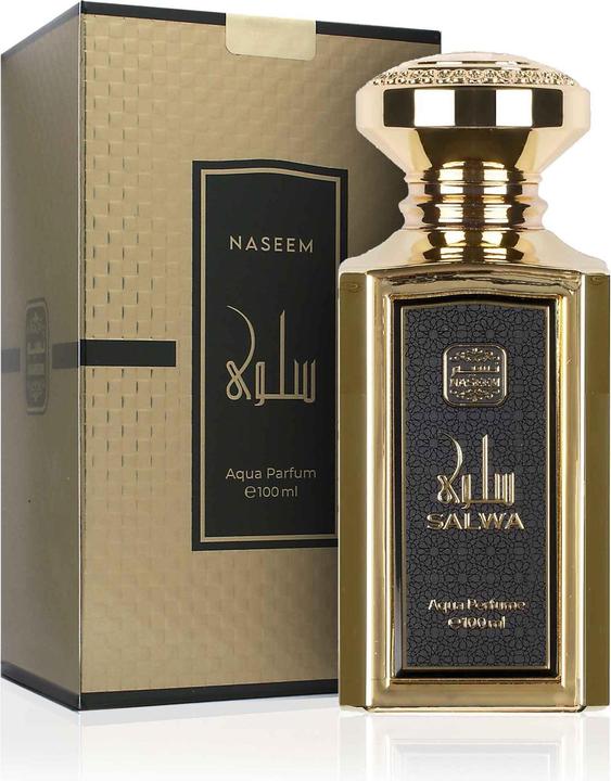 Actual product image Naseem Salwa Aqua Eau De Parfum 100ml Unisex Arabian Perfume - Long-Lasting (Eau de parfum, 100 ml)