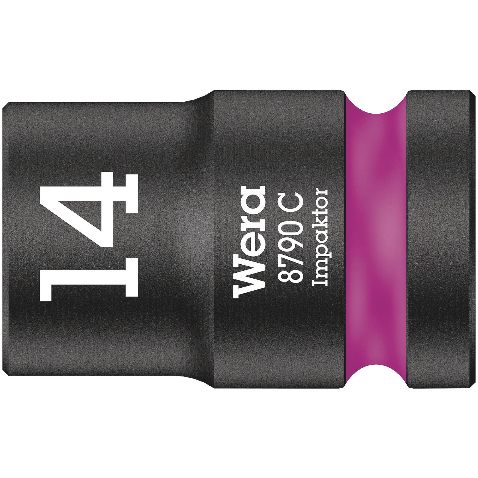 Wera, Steckschlüssel + Stecknuss, 8790 C Impaktor 14,0 (14 mm)