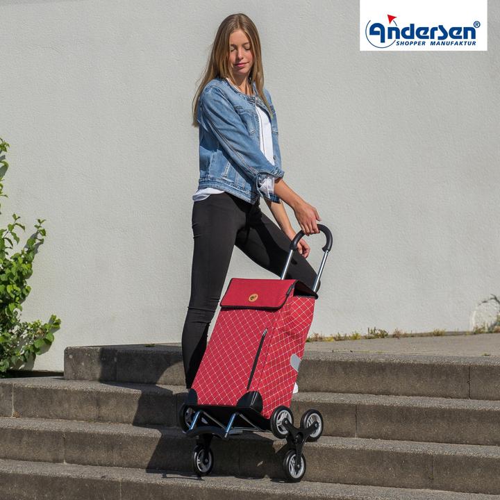Produktbild Andersen Treppensteiger Scala Shopper Sofia Einkaufstrolley 58 cm