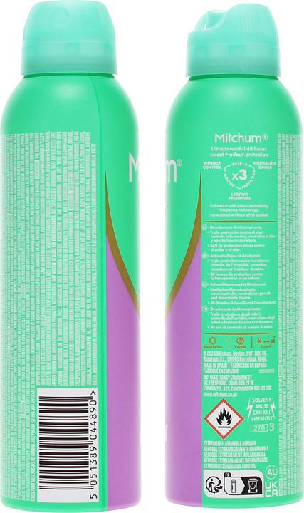Produktbild Mitchum Advanced Control Shower Fresh (Spray, 200 ml)