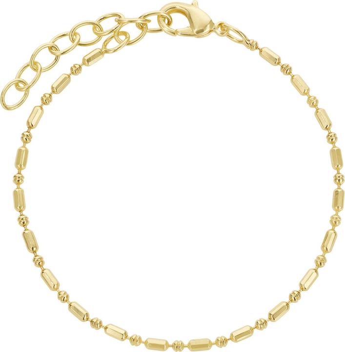 Produktbild Steinkult Armband vergoldet "Zoey" (20 cm, Messing 18 Kt. Vergoldet)
