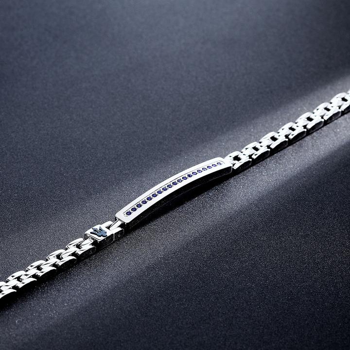 Immagine prodotto Maserati Bracciale iconico (21.50 cm, Acciaio inossidabile)