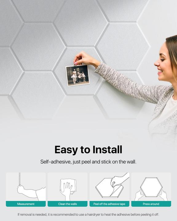 Immagine prodotto Soundsbay Selbstklebendes Akustikpaneele-Set (18 pz.)