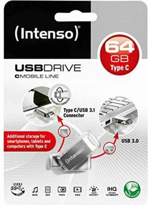 Actual product image Intenso cMobile Line (64 GB, USB-A)
