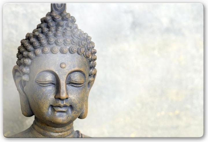 Actual product image Trenddeko Buddha face (60 x 40 cm)